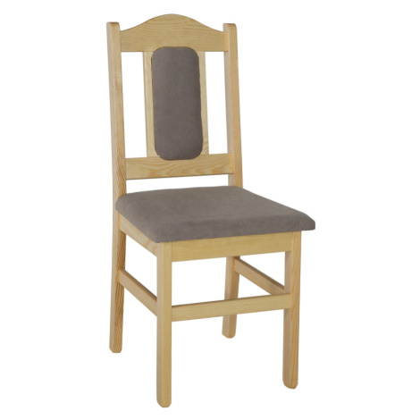 Jídelní židle MELOPAR, masiv borovice, moření: … Drewmax