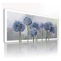 Obraz na plátně GARLIC FLOWER E různé rozměry Ludesign ludesign obrazy: 100x40 cm
