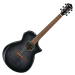 Ibanez AEWC400-TKS Transparent Black Sunburst Elektroakustická kytara Jumbo