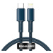 Kabel Baseus High Density Braided Cable Type-C to Lightning, PD,  20W,  2m (blue) (6953156231962