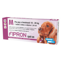 FIPRON Spot-on pro psy M 10-20 kg 1,34 ml 1 pipeta