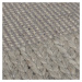 Flair Rugs koberce Kusový koberec Rue Plait Grey - 120x170 cm