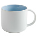 Bílý porcelánový hrnek s modrým vnitřkem Maxwell & Williams Tint, 440 ml