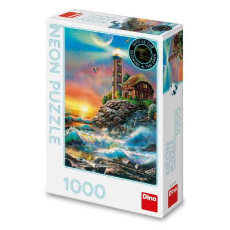 Dino MAJÁK 1000 neon Puzzle