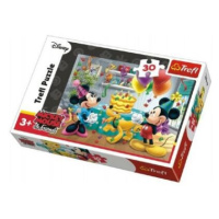 Puzzle Mickey a Minnie slaví narozeniny Disney 30 dílků