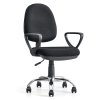 Kancelářská židle Flint C205 black/chrom