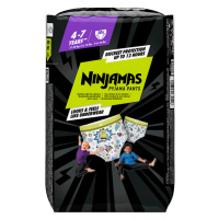 Ninjamas Pyjama Pants Kosmické lodě, 10 Plenkové Kalhotky, 7 Let, 17kg-30kg