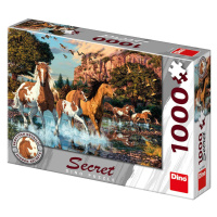 Koně: secret collection puzzle 1000 dílků - Dino