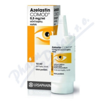 Azelastin Comod 0.5mg/ml oph.gtt.sol.1x10ml/5mg