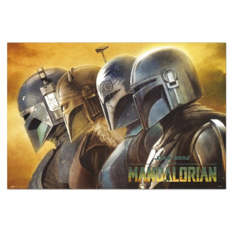 Plakát Star Wars: The Mandalorian - Mandalorians (212) Europosters