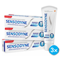 Sensodyne Zubní pasta Repair & Protect 3 x 75 ml