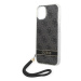 Guess GUOHCP14MH4STK hard silikonové pouzdro iPhone 14 PLUS 6.7" black 4G Print Strap