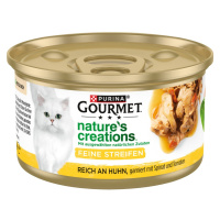 GOURMET Nature's Creations obohacené kuřecím masem 48 × 85 g