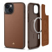 Spigen Cyrill Kajuk MagSafe silikonové pouzdro na iPhone 14 PLUS 6.7" Saddle brown