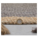 Flair Rugs koberce Kusový koberec Lunara Grey kruh – na ven i na doma Rozměry koberců: 150x150 (