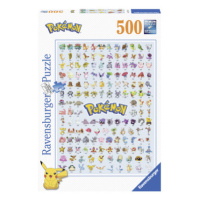 Puzzle Prvních 151 Pokémonů 500 dílků