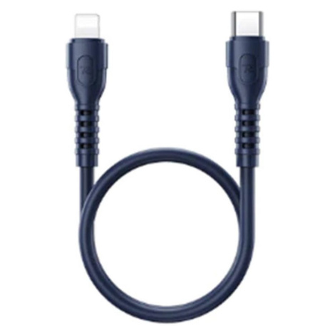 Remax Kabel USB-C-lightning Remax Ledy, RC-C022, 30 cm, 20 W (modrý)