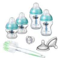 Tommee Tippee sada kojeneckých lahviček C2N Anti colic s kartáčem 422609TT