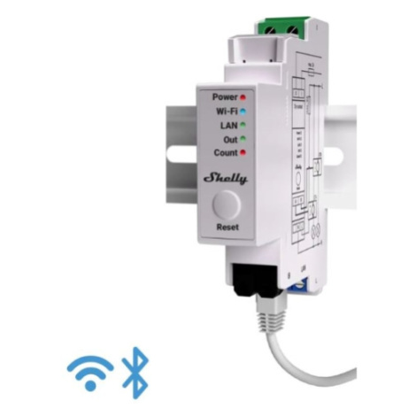 Měřič a monitor spotřeby elektrické energie WiFi/Bluetooth/LAN Shelly Pro EM50