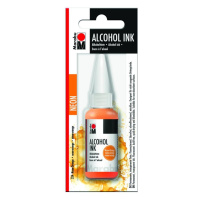 Marabu Alkoholový inkoust - Neonově oranžový 20 ml