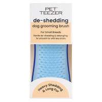 Pet Teezer de-shedding dog groom.brush small blue