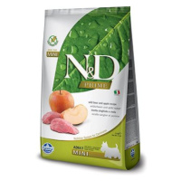 N&D grain free dog adult mini boar & apple 7 kg
