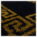 Ayyildiz koberce Kusový koberec Hera Shaggy 3301 gold - 80x150 cm