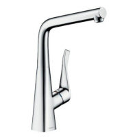 Dřezová baterie Hansgrohe Metris M71 s otočným raménkem chrom 14822000