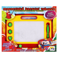 Mac Toys Magnetická tabulka kreslící červeno-žlutá