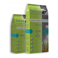 Nativia Dog Adult Lamb&Rice 3kg sleva