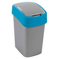 Odpadkový koš flip bin 10l 217816 stříbrno/modr.