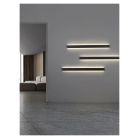 NOVA LUCE nástěnné svítidlo SELINE černý hliník LED Philips 44W 230V 3000K IP44 9081400