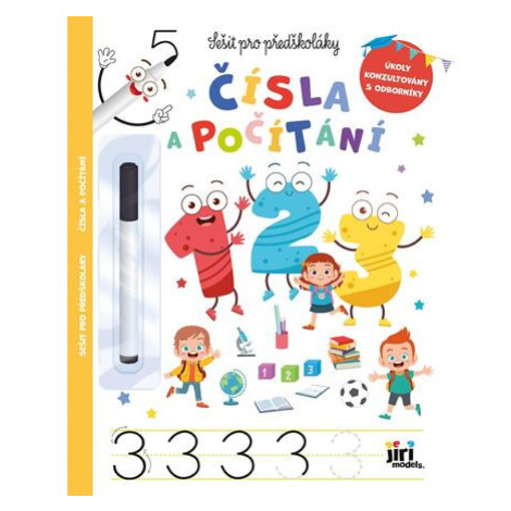 Jiri Models Sešit pro předškoláky Čísla a počítání JM - Jiří Models