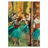 Degas - Dancers, Pink and Green, 1890 - puzzle z kategorie Umělecké