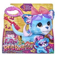 Furreal friends rockalots chodící štěně, hasbro f3507