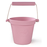 Bigjigs Toys Plážový kbelík světle růžový