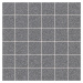 Mozaika Rako Taurus Granit antracitově šedá 30x30 cm mat TDM05065.1
