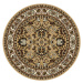Alfa Carpets Kusový koberec TEHERAN T-117 beige kruh Rozměry koberců: 160x160 (průměr) kruh