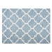 Světle modrý bavlněný koberec 160x230 cm YALOVA, 57829