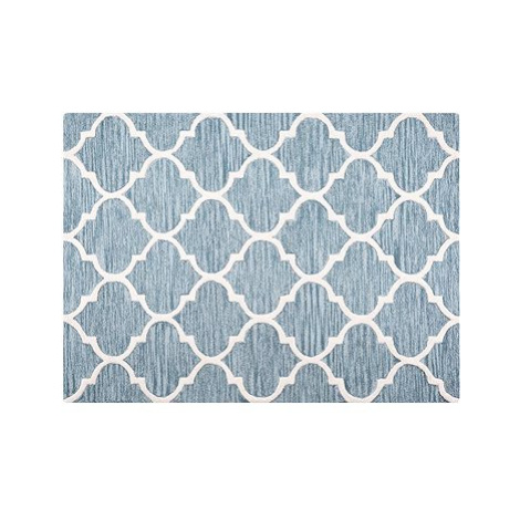 Světle modrý bavlněný koberec 160x230 cm YALOVA, 57829 BELIANI