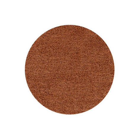 Ayyildiz koberce Kusový koberec Life Shaggy 1500 terra kruh - 200x200 (průměr) kruh cm