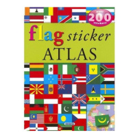 Flag sticker atlas -over 200 stickers AJ NAKLADATELSTVÍ SUN s.r.o.