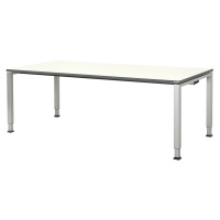 mauser Elegantní výškově nastavitelný stůl, v x š x h 650 - 850 x 2000 x 900 mm, deska s povlake