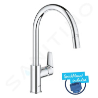 Grohe 30550000 - Dřezová baterie s výsuvnou koncovkou, chrom