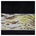 Bavlněný froté ručník s bordurou CECIL 50x90 cm, černá, 500 gr Eva Minge