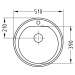 Alveus FORM 30, fi 510 fi 114 ECO, hloubka 155 F 1082545