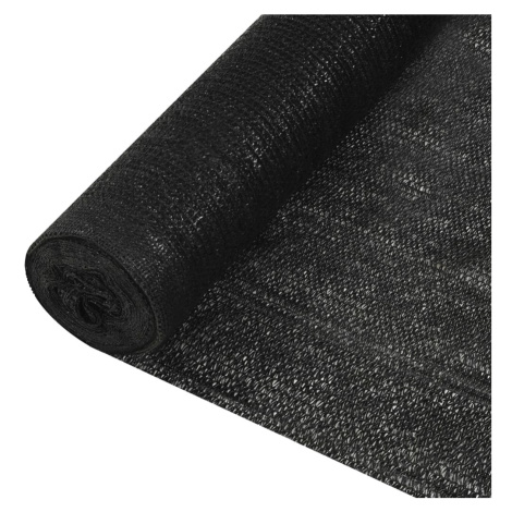 vidaXL Stínící tkanina černá 1,8 x 50 m HDPE 150 g/m²