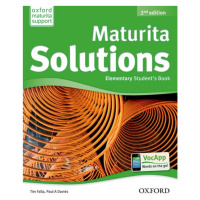 Maturita Solutions (2nd Edition) Elementary Student´s Book CZ Oxford University Press