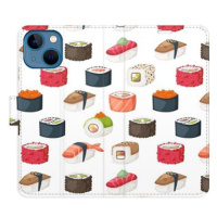 iSaprio flip pouzdro Sushi Pattern 02 pro iPhone 13 mini