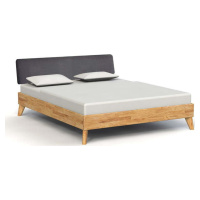 Dvoulůžková postel z dubového dřeva 180x200 cm Greg 3 - The Beds
